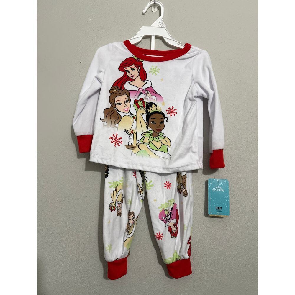 🔴Disney Princes PJ Set girls size 2T‎ new